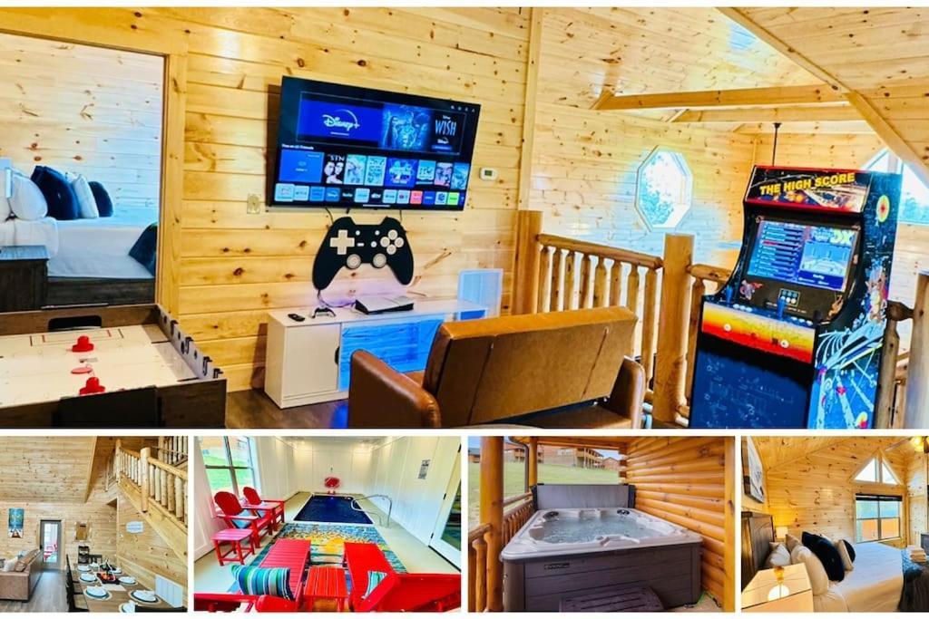 Villa New! Indoor Pool/Ps 5/Hot Tub/Parkway à Pigeon Forge Extérieur photo