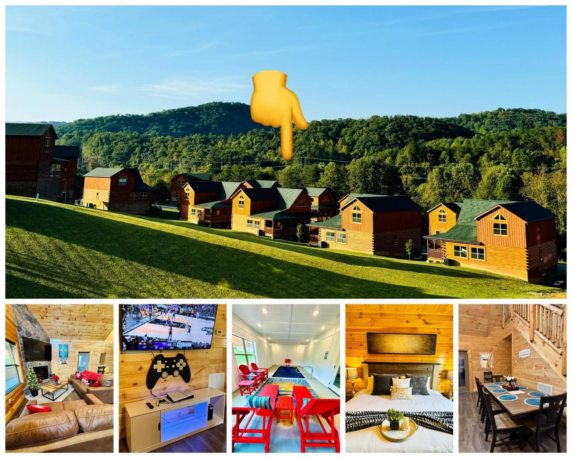 Villa New! Indoor Pool/Ps 5/Hot Tub/Parkway à Pigeon Forge Extérieur photo